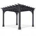 Aluminium Pergola 300x300x250 cm Anthrazit
